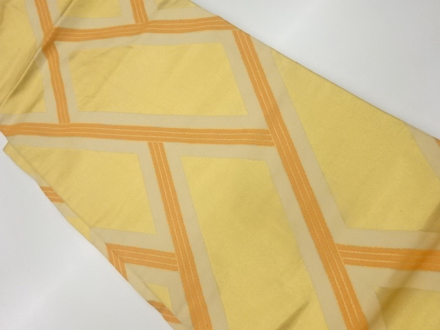 JAPANESE KIMONO / VINTAGE NAGOYA OBI / WOVEN HIGAKI PATTERN